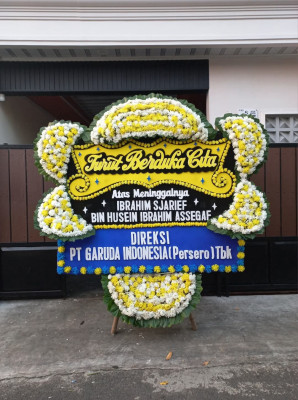 Papan Bunga Duka di Paringin Selatan